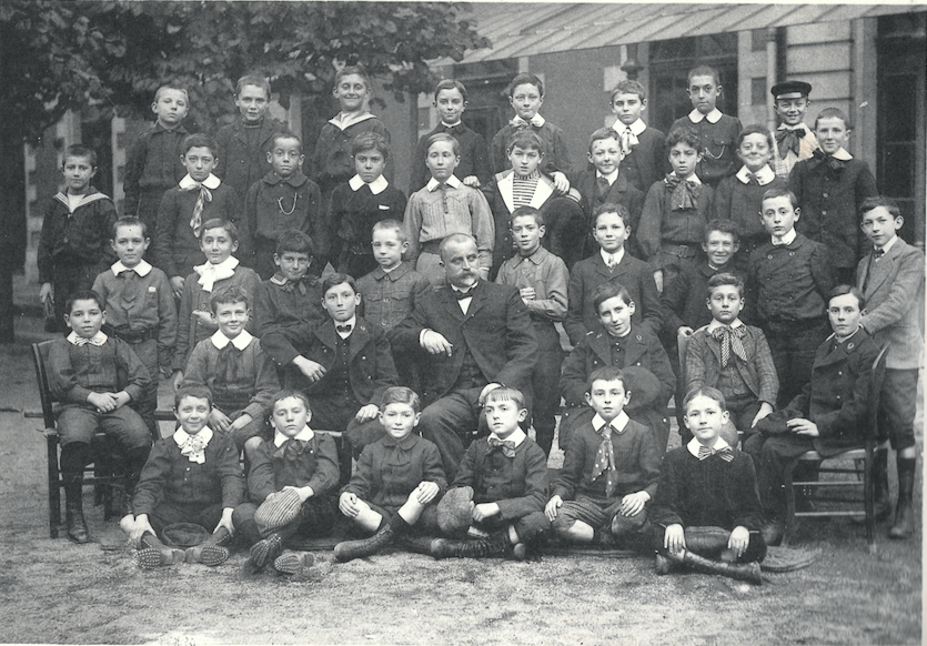 1908-1909 classe de septième