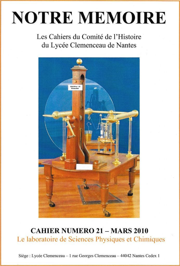 Notre Mémoire Spécial instruments de physique