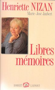 Henriette Nizan Livre