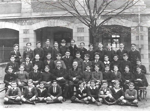 Louis Poirier en classe de 5e 1922-1923 Tourte et Petitin Coll Pierre Sagaut