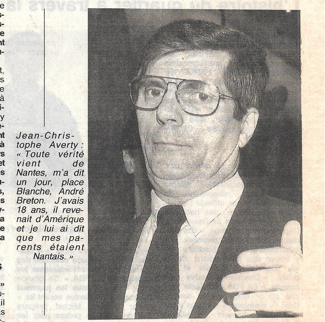 JeanChristophe Averty et le lycée Clemenceau et les autres