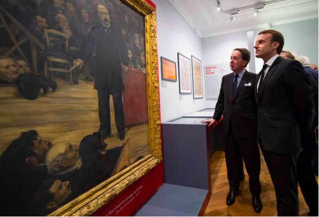 Macron au Musée Clemenceau nov 2017