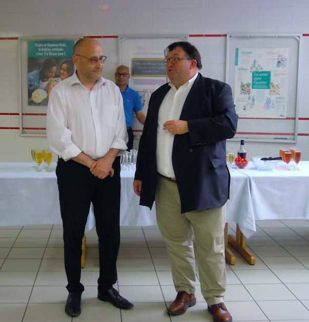 Hervé Douaglin et Didier Borel