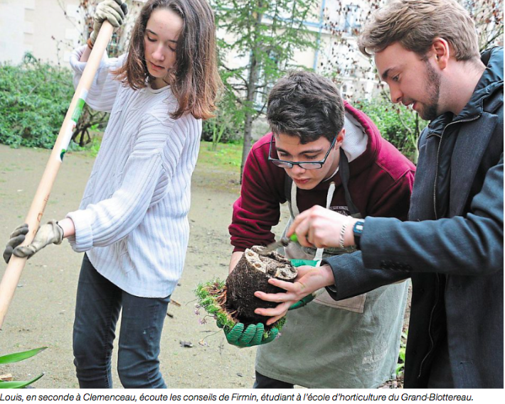 Jardiniers cour Jules Vallès