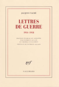 Jacques Vaché Gallimard couverture