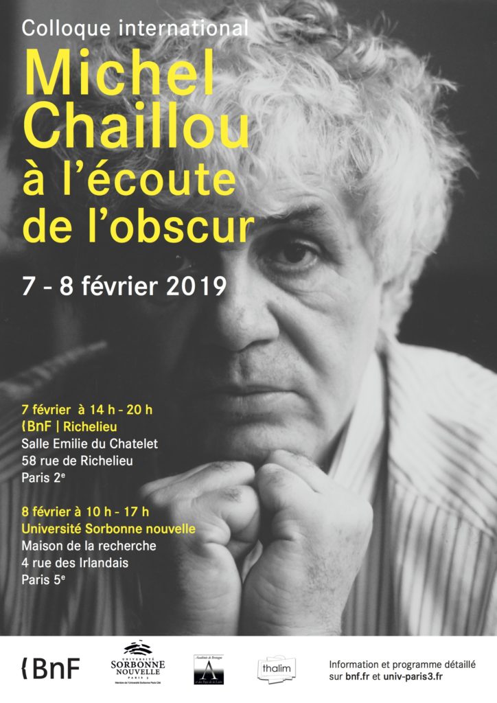 Colloque CHAILLOU Fev 2019